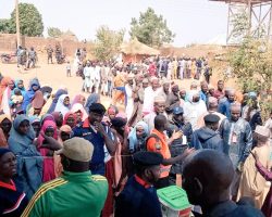 Despite the cold weather, voters came out en masse for Kaduna By-election